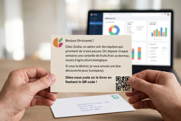 Envoyer une carte suite à une opportunité atteignant une étape configurable, via Salesforce