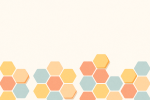 Hexagones colorés