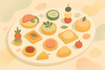 Plateau apéritif illustré