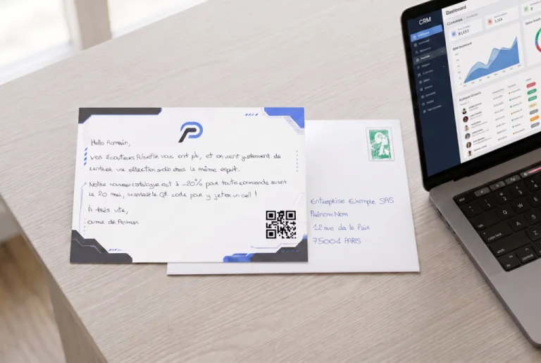 Envoyer une carte quand un contact est taggé, via Folk