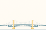 Pont moderne stylisé