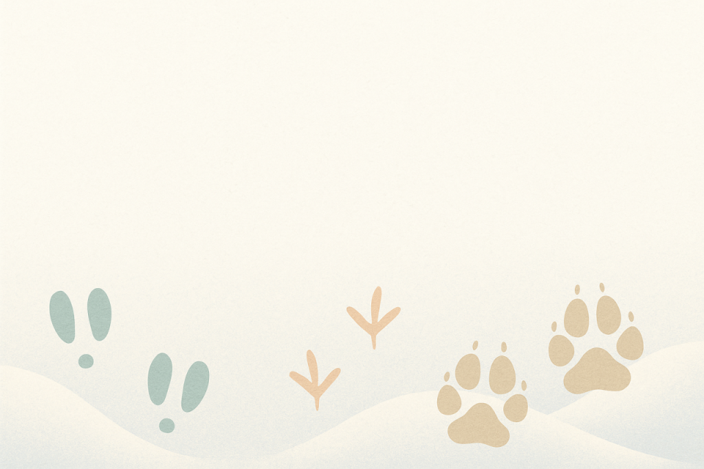 Empreintes hivernales