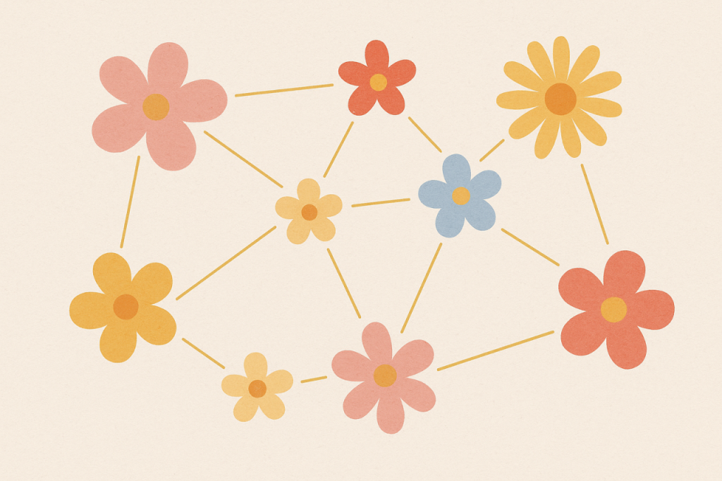 Fleurs géométriques