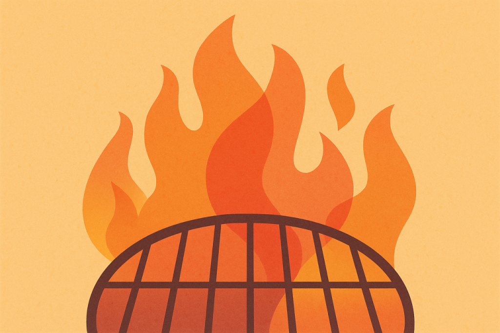 Flammes stylisées