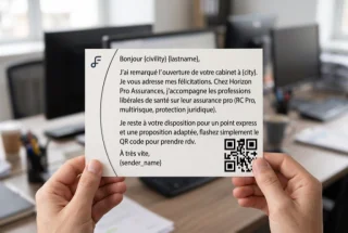 Envoyer des cartes aux entreprises de marchés publics