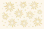 Étoiles dorées festives