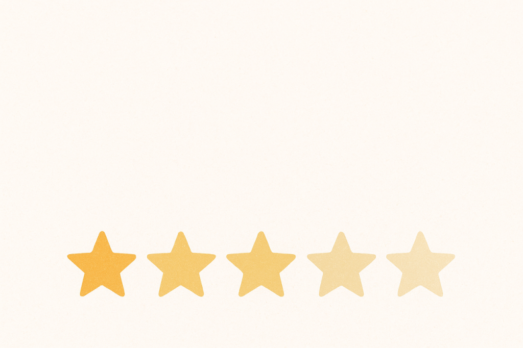 Étoiles d’évaluation