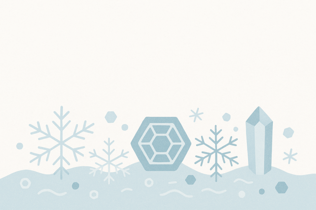 Cristaux d'hiver