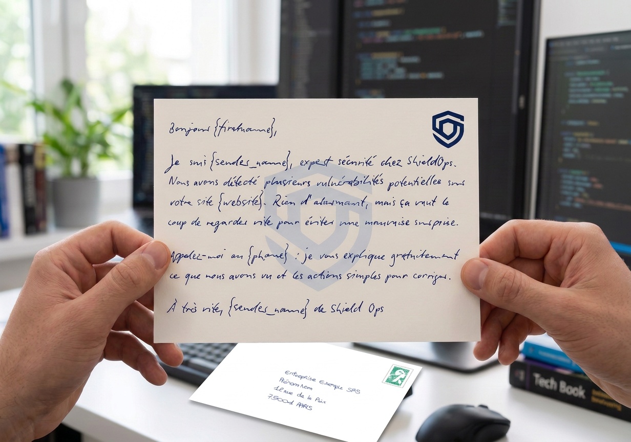 Envoyer des cartes ou lettres par API