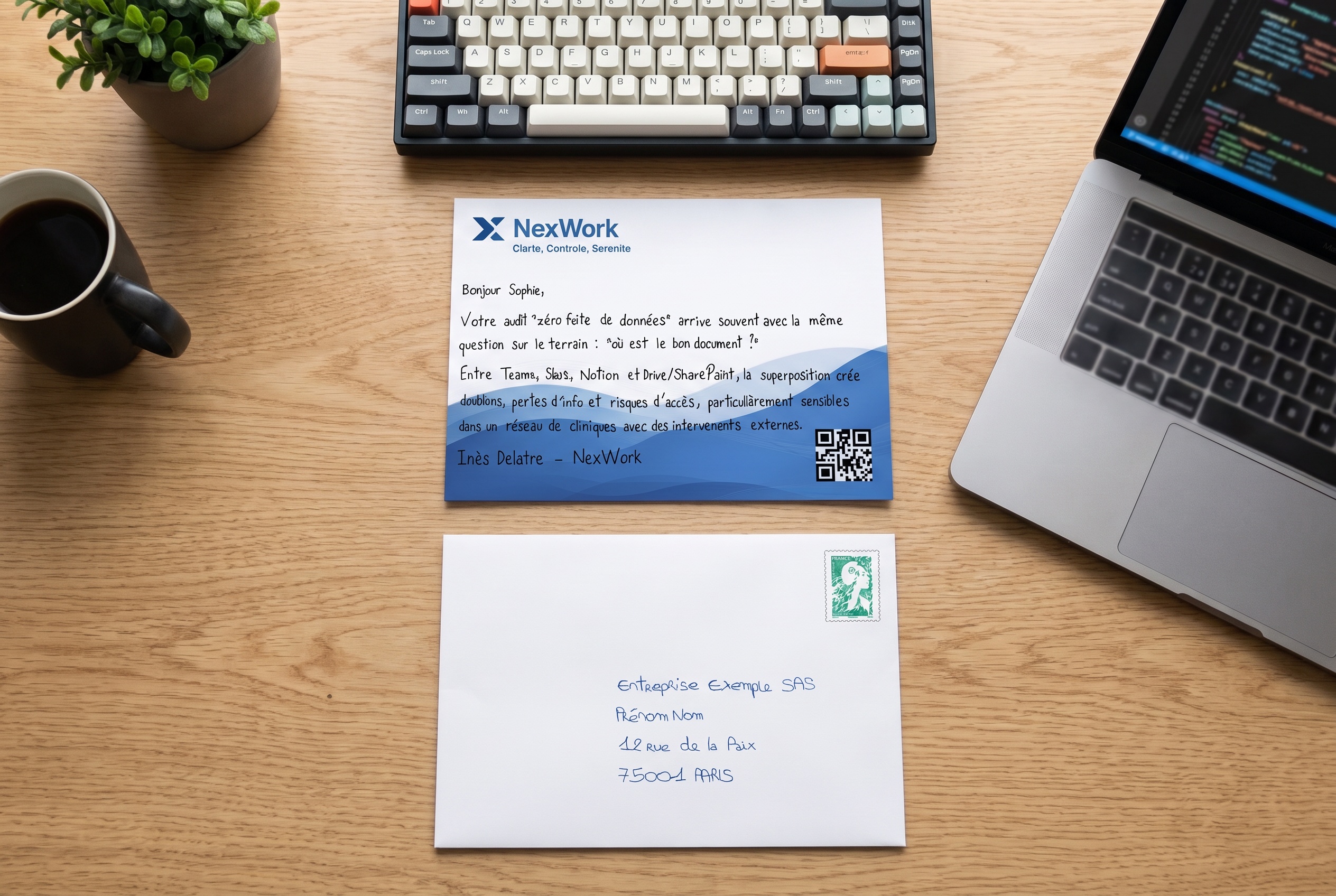 Envoyer des cartes ou lettres via n8n
