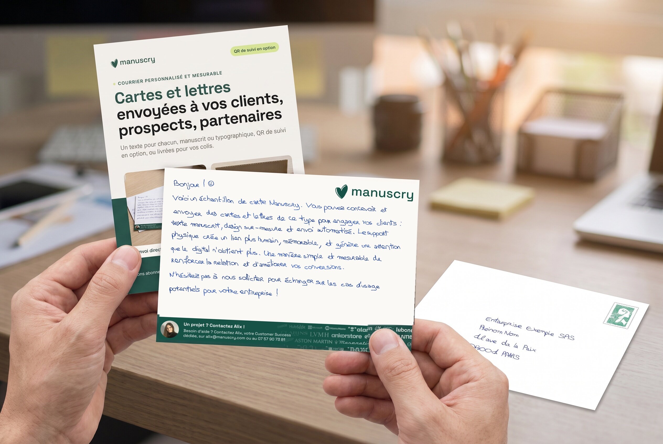 Exemple de courrier Manuscry