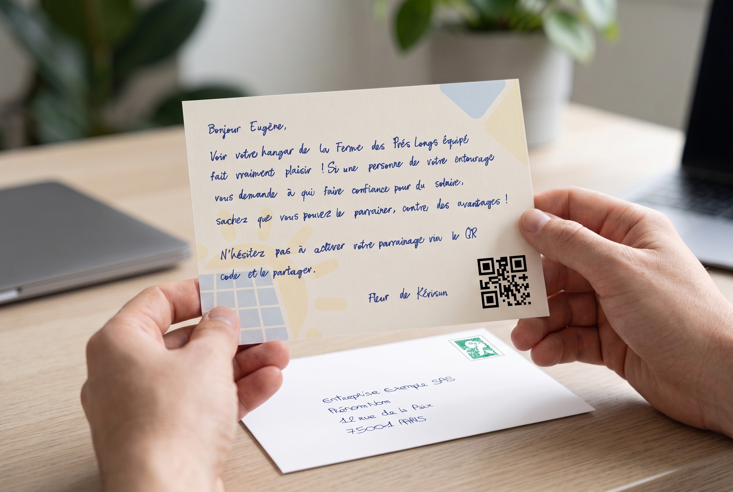 Envoyer une carte ou lettre suite au tag d'une ligne sur une valeur configurable, via Google Sheet