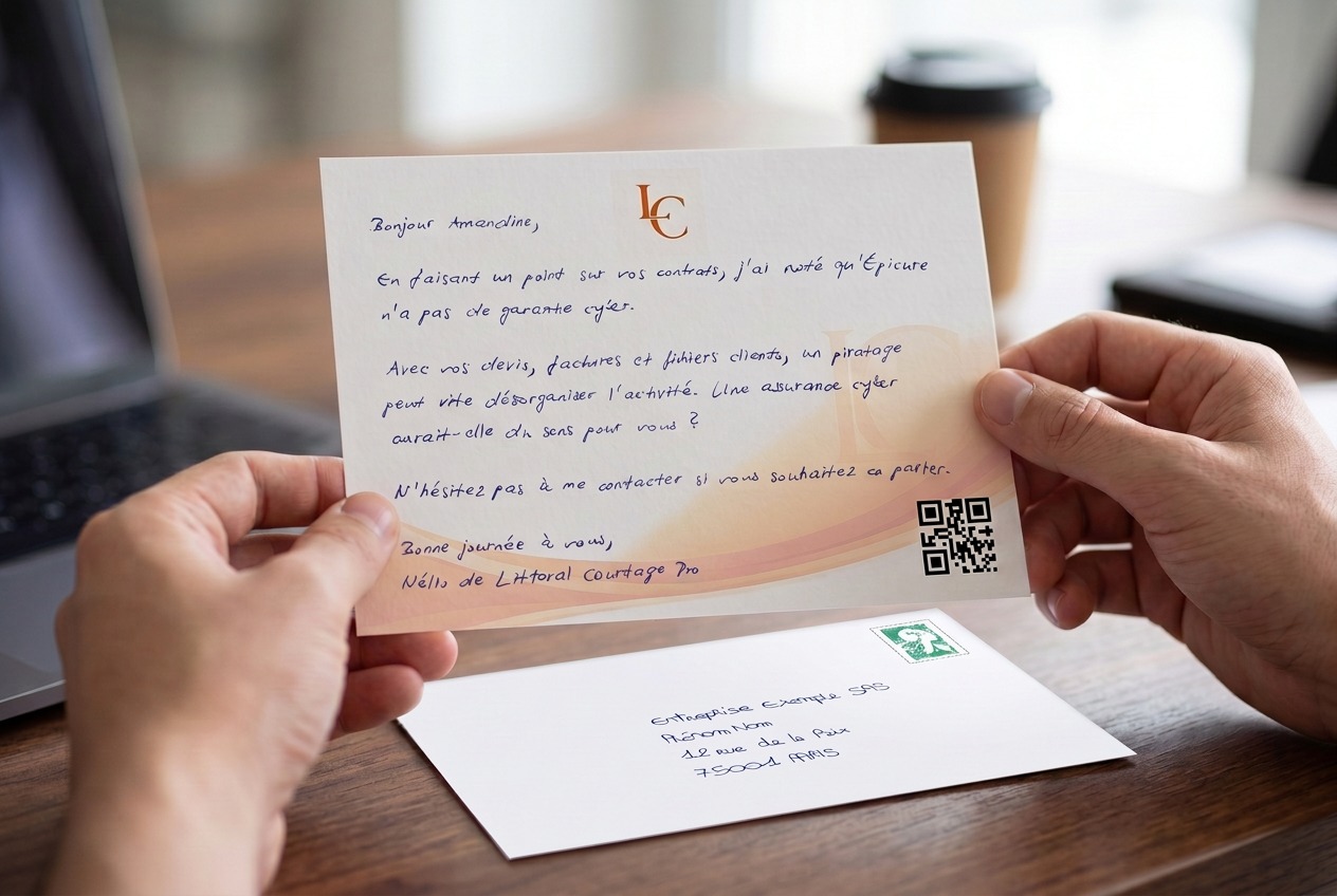 Envoyer une carte quand un lead se désinscrit de la séquence email, via lemlist
