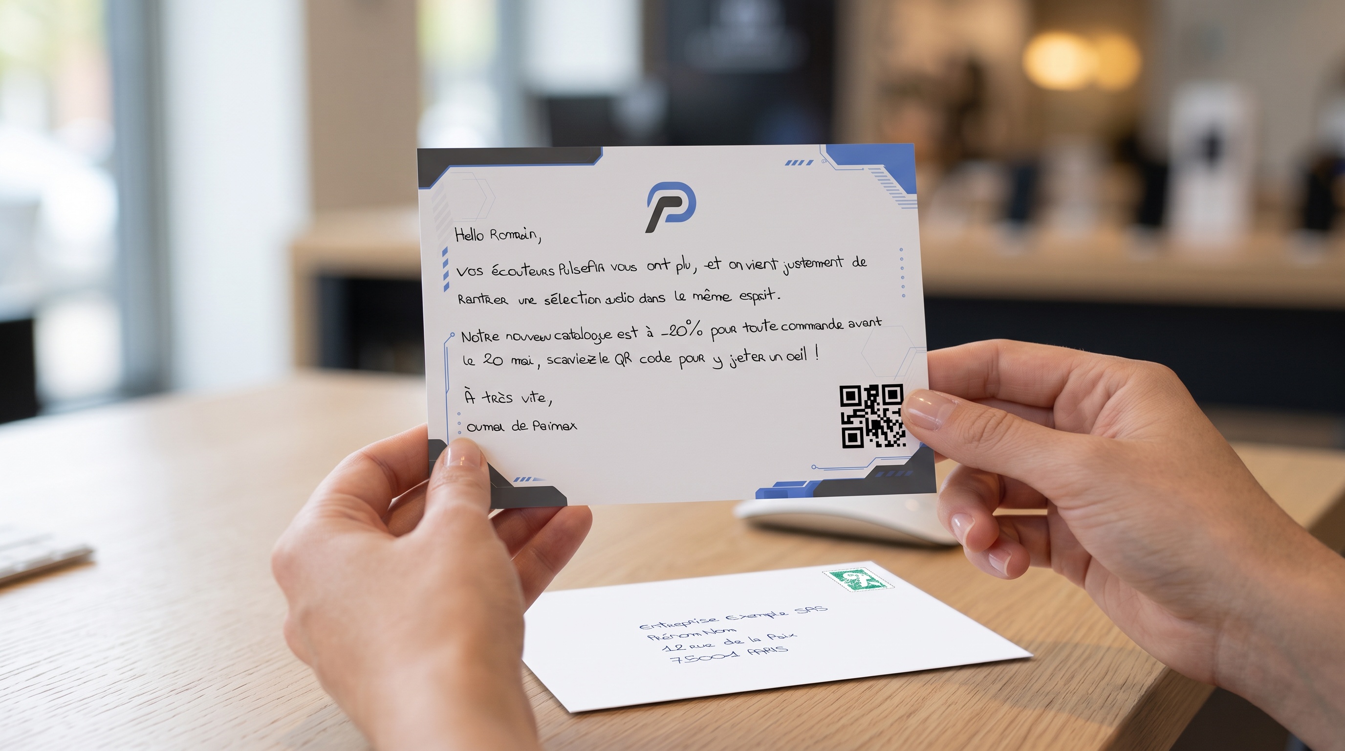 Envoyer une carte ou lettre quand un deal est réassigné à un commercial, via Pipedrive