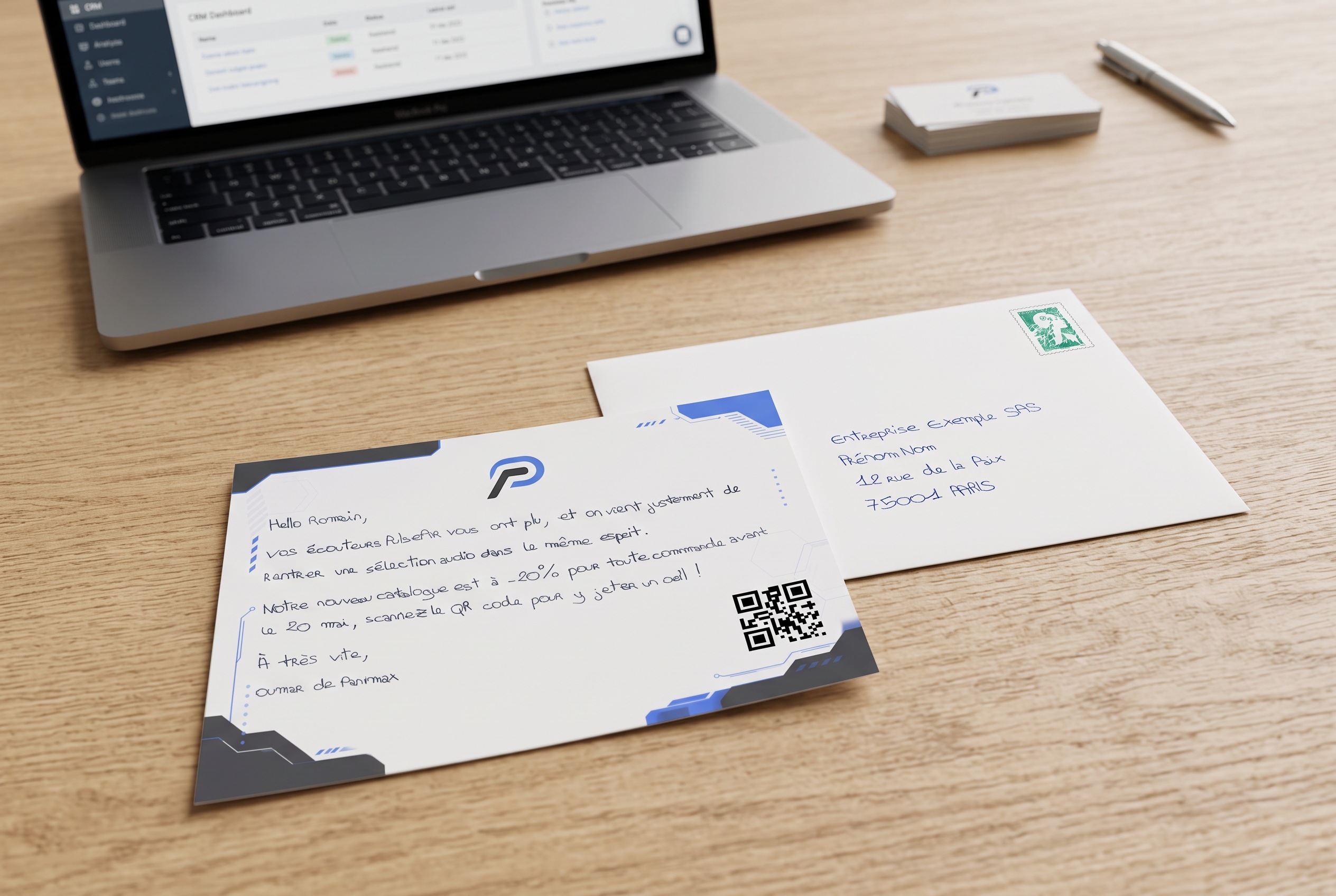 Envoyer une carte de renouvellement à l'approche de la date de renouvellement d'un compte, via Salesforce