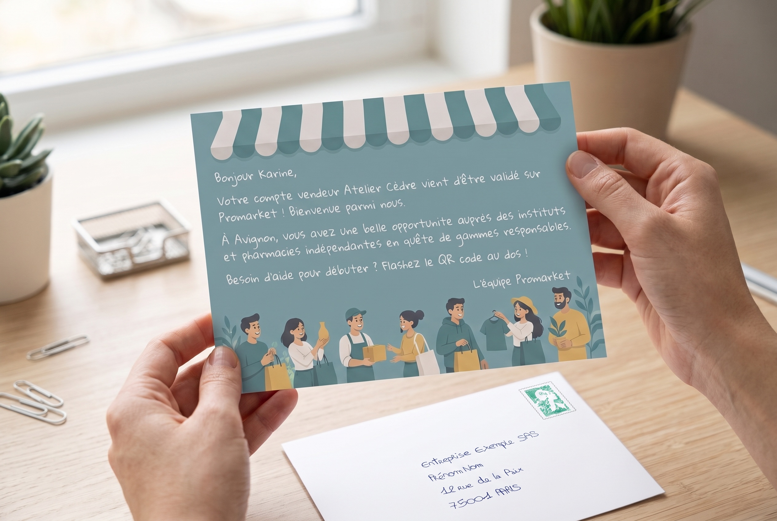 Envoyer une carte ou lettre après plusieurs commandes d'un même client, via WooCommerce
