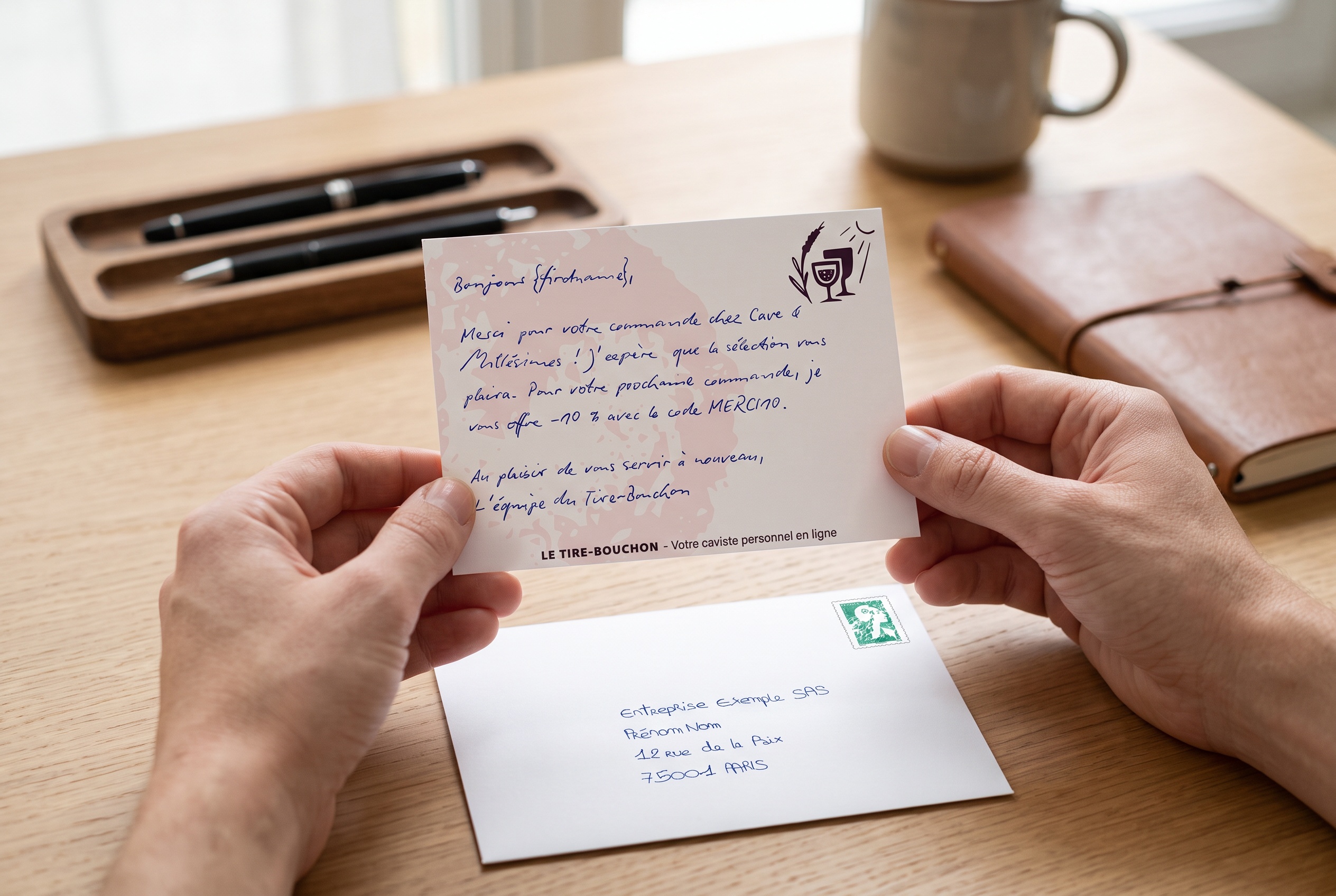 Envoyer une carte de remerciement quand une commande dépasse un montant, via WooCommerce